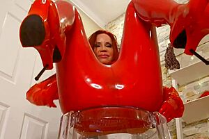 Large Sextoys Stretch Her for INTENSE ANAL FUCK