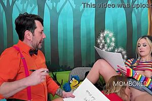 Educational show hides wild freeuse gangbang with Ryan Keely! 🔥