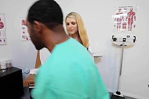 slutty doctor joslyn jane rides rome major until he cums