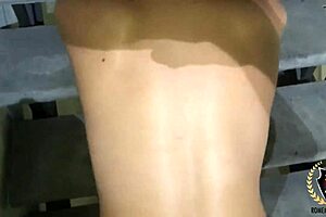 Late night interracial fill-up.