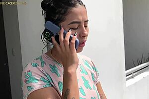 emily fox gives a suggestive birthday gift as horny mother-in-law