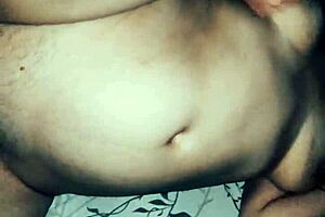 The mature wife's holes are opened hard and large in POV assfucking.