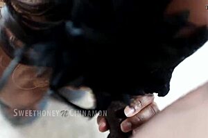 Ebony Milf Gives Sensual Blowjob Ending In Facial?