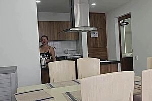 Geil blond sutte mig af over mands leje-gæld.