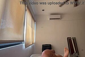 curvy milf stepmom spanks submissive ass with spitting instructions for valuable lesson