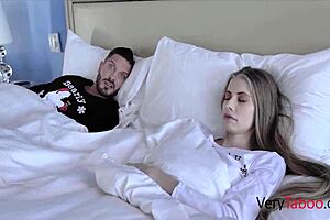 stepdad dresses up as saint nick and gives daughter some dick with ariana marie