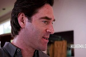 desperate hijab gal drops to knees for cash... oops, hijabma!