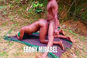 African pornstar fucked by the road side fairytale becomes reality