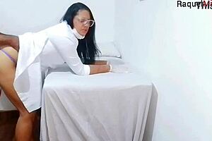 Nurse and Aesthetic Observe Patient's Erection