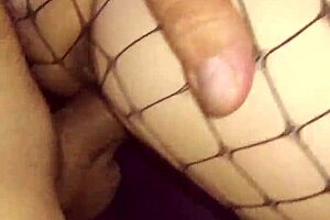 Look at this wild backstage action with the MILF couple in lingerie!