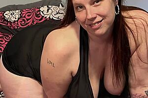 phat ass slut bouncing hard on huge black cock