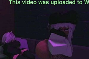 Besties ride monster cocks in rough assfucking game