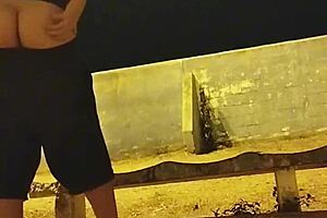 i flashed on the football field and got cum on my face almost caught 😏