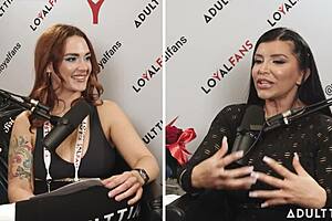 adult time avn special with cory chase, lexi luna, and more in a podcast