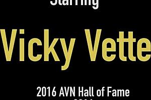 hey, wanna see vicky vette get cum on her big boobs?