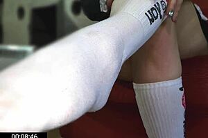 perverted dirty fetishes of stepmom and stepson squirting smelly socks