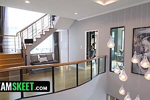 OMG! Stepmom and Girlfriend Team Up to Break No Nut November with Stepdad and Me