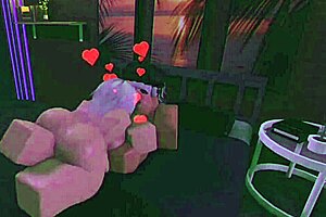 Besties ride monster cocks in rough assfucking game