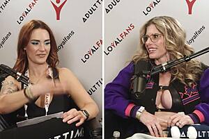 adult time avn special with cory chase, lexi luna, and more in a podcast