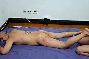 nuru massage with blowjob and cum inside, moaning loud 😍