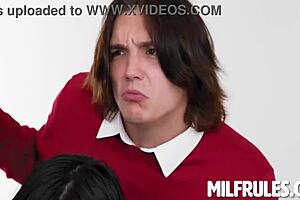 Krystal and Millie star in stepson's forbidden fantasy sex scenes 😈