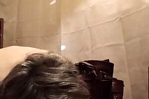 European Milf Slave Humiliated While Licking Boots in Public