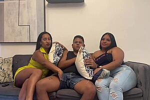 Boyfriend Caught Drilling Stepmom in Latina Roleplay