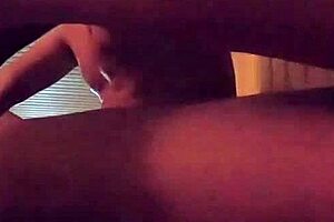 wife in the sauna teases strangers with hidden cam spying on her solo act