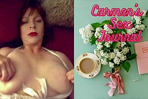 Gilf Carmen Angel's Dildo Brings Orgasmic Granny Ecstasies