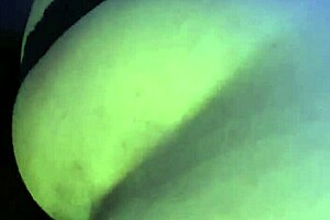 sexy phat booty bent over in garage getting smashed