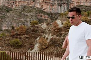 Shalina Devine seduces friend's big tits with deepthroat