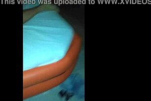 Karina, married housewife, in threesome with two young men.