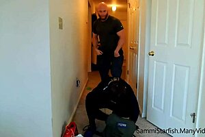 Cuckolding milf Brittany Bardot craves sucking a hard meat rod intensely