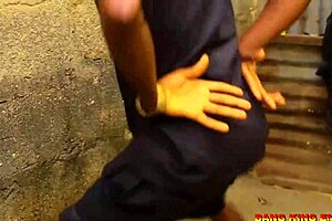 Ebony BBW Cloe's Wet Pussy Bangs Step Mom in Splashing Bathroom. Enjoy the Intense Action.