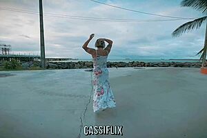 Watch Us Fuck Hard At The Beach Flat!