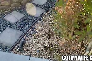 andi avalon the chocolate god milf performs pov blowjob and gets cum on boobs in hardcore amateur reality