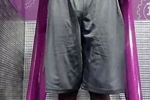 The naughty cousin got fucked outdoors bent over.