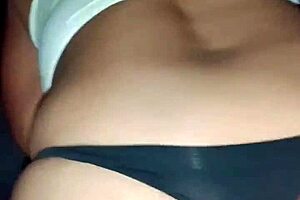 Young girl caught on street after party spreads legs for quick wet blowjob