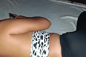 i was home alone with my girlfriend's friend and this happened, hope she doesn't get pregnant