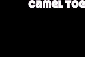 Mature Blonde Plays with Camel Toe