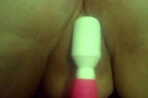 chubby girl toys herself with raw intensity