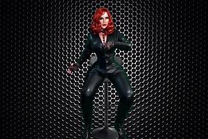 granny black widow pounds avenger to orgasm and creampies the slut.