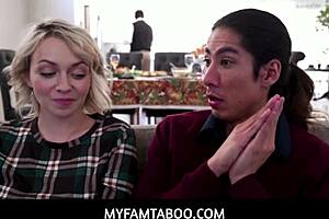 Silvia Saige performs in an amateur anal scene with a big cock