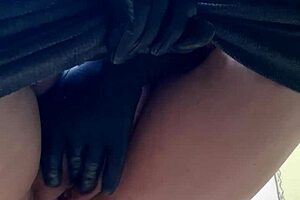 I Caught My Real Teacher Masturbating Her Big Clit At School!