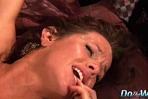 Old wife Veronica Avluv smashed while cuck husband watches