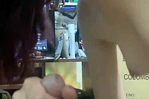 this slutty redhead amateur just wants to suck on a big cock and get fucked doggystyle in her pussy