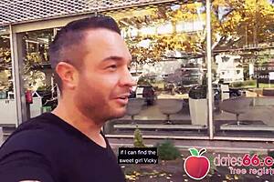 Slim milf Vicky Hundt craves hard outdoor banging right now!