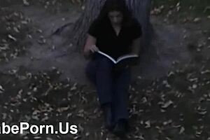 Amateur performers share a casual moment