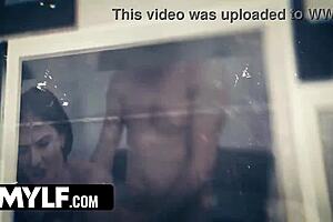 cute indian milf gets searched and fingered.