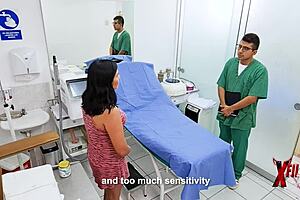 Gynecologist Fucks Peruvian Milf Who Loves Cock